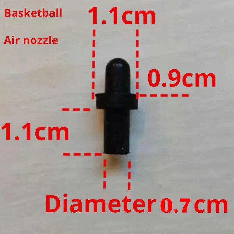 Надувная баскетбольная сопла, Универсальный сменный клапан для утечки воздуха, подходит для баскетбола, футбола, волейбола