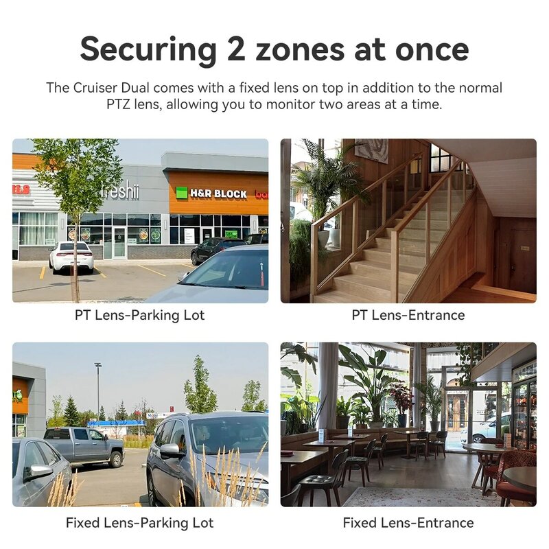 IMOU-cámara de vigilancia de doble lente para exteriores, videocámara de seguridad para el hogar, IP, detección de personas y vehículos, 10 MP