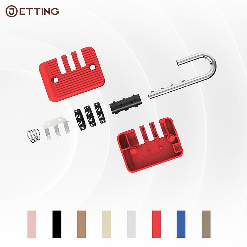 Fengling Stripe Luggage Travel Digit Number Code Lock Combination Padlock Safe Lock For Gym Digital Locker Suitcase Drawer Lock