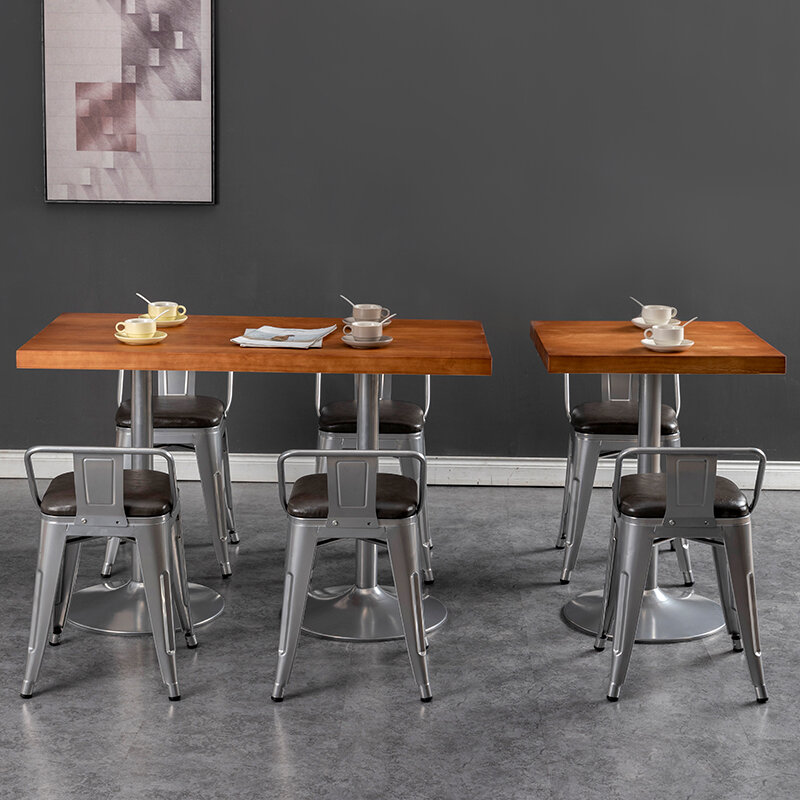 Tavolino da caffè laterale piccolo da pavimento soggiorno tavolini da caffè quadrati minimalisti da cucina ristorante muslimate mobili per Hotel