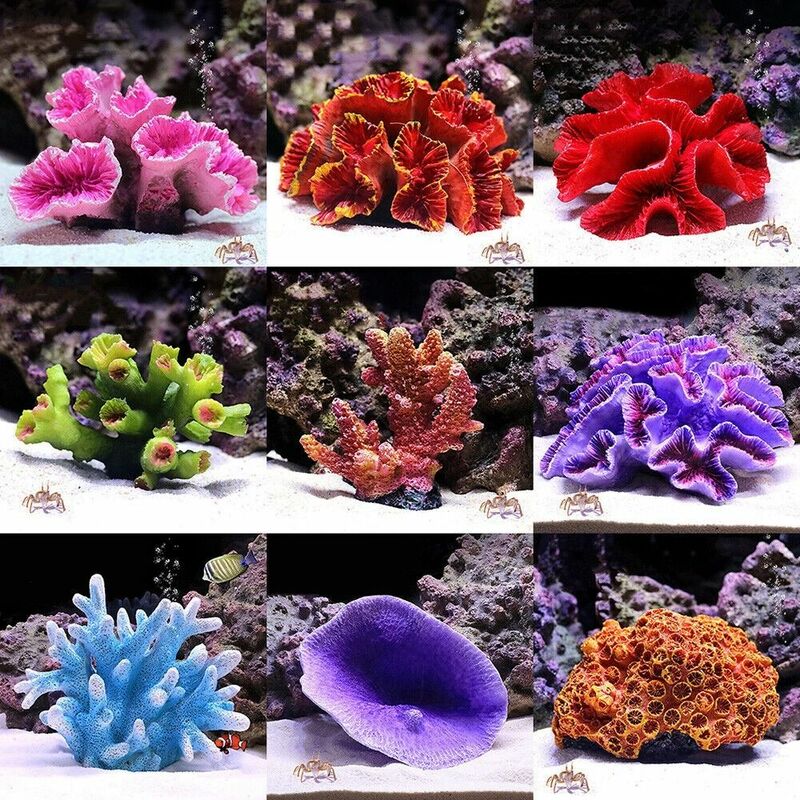 Ornamento da tavolo modello di corallo artificiale paesaggio che fa simulazione resina corallo paesaggio resina decorazione da tavolo