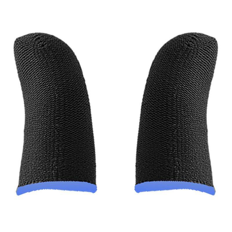 Gaming Thumb Gloves Gamer nakładki na palce do telefonów komórkowych gry antypoślizgowe antypoślizgowe rękawy z włókna węglowego na ekran dotykowy