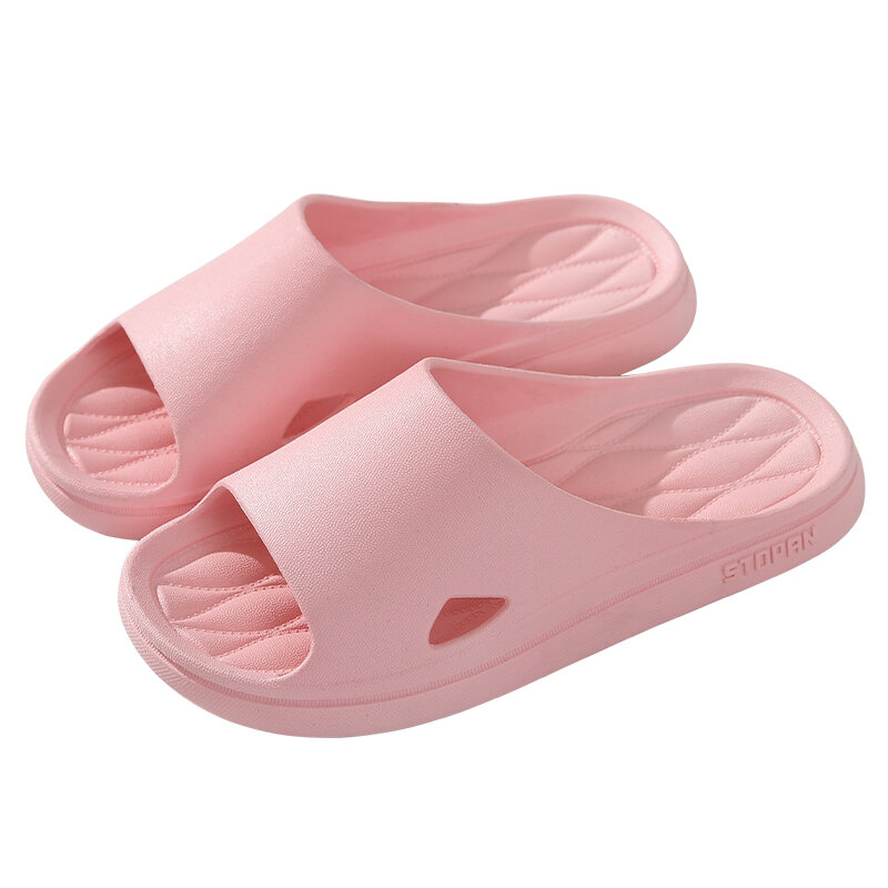 Slippers Women's Indoor Home Summer Couple Bathroom Anti slip Shit Feeling Summer Cool Slippers Casual PVC Slippers
