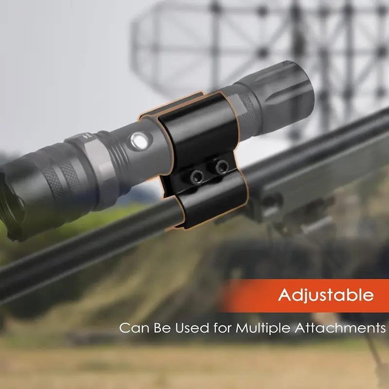 Barrel Mlok Rail Mount Holder Shotgun Tube Clip Mag Extension Flashlight Laser Torch Clip Clamp with Allen Key Ar15 Accessories