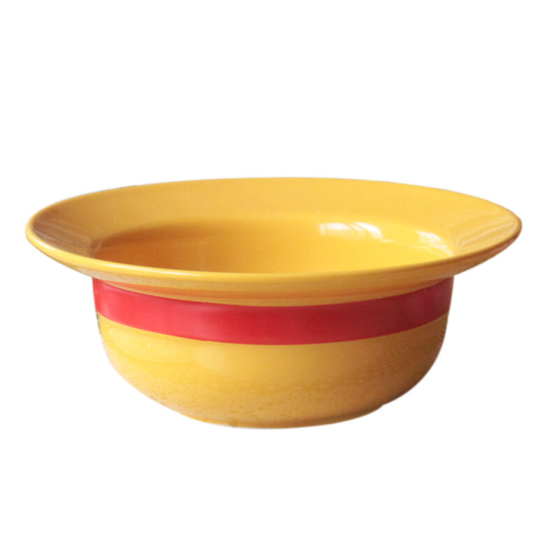 8 zoll Ein Pieced Luffy Stroh Hut Keramik Schüssel Instant-nudeln Schüssel Keramik Suppe Schüssel Drop