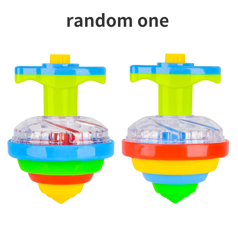 Brinquedo girando topo flash luminoso girando topos brinquedo colorido superior ejeção brinquedo piscando led giroscópio crianças brinquedos clássicos