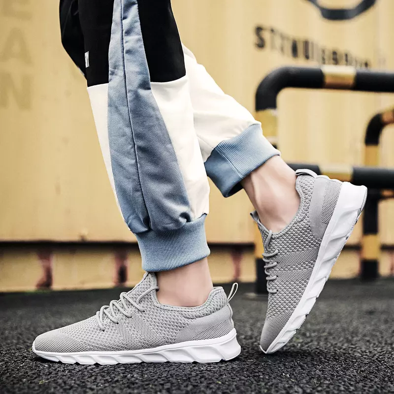 Classic Running Shoes for Men Sneakers Flying Woven Comfortable Breathable Shoes Casual Man Jogging Men Sport Shoes Gym Trainers