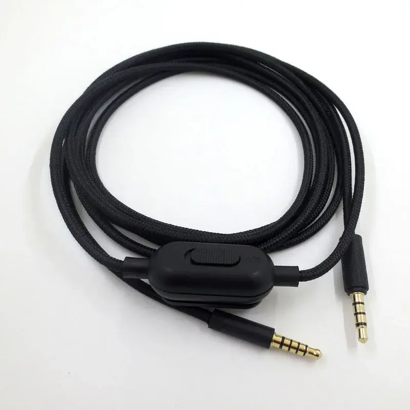 Przenośne słuchawki linia przewód Audio kabla do słuchawek Logitech G433/G233/G Pro/G Pro X akcesoria do zestawu słuchawkowego wysokiej jakości