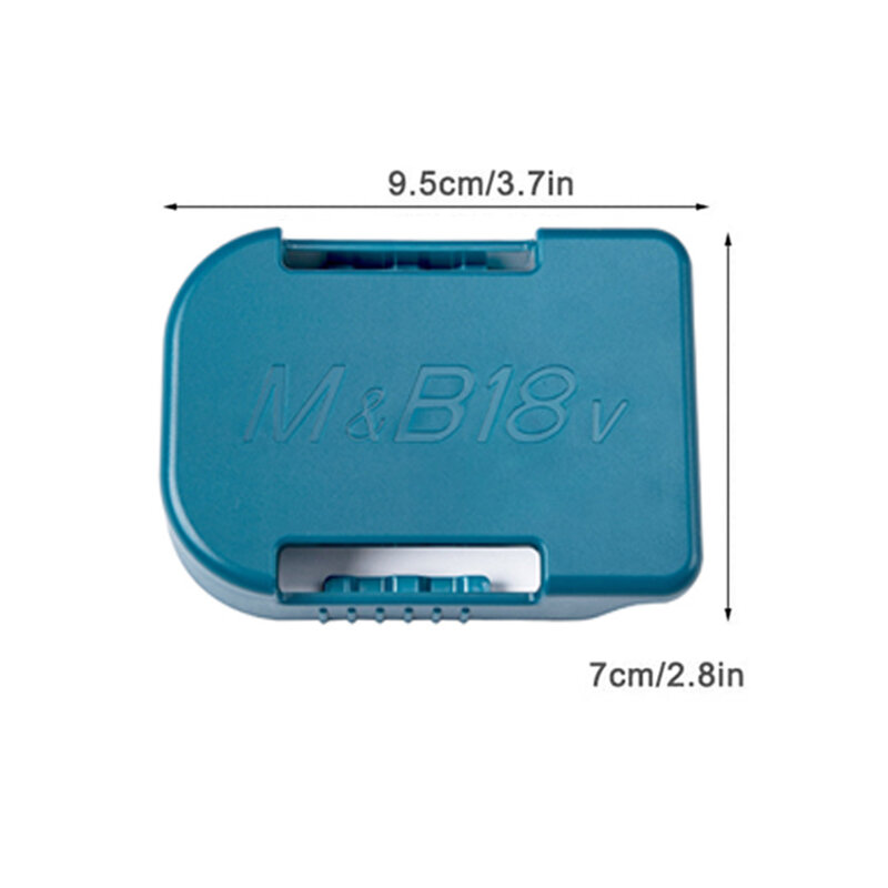 5/10PCS portabatterie per utensili per Makita per Bosch 18V batteria agli ioni di litio supporti a parete supporto per batteria per MAKITA per BOSCH
