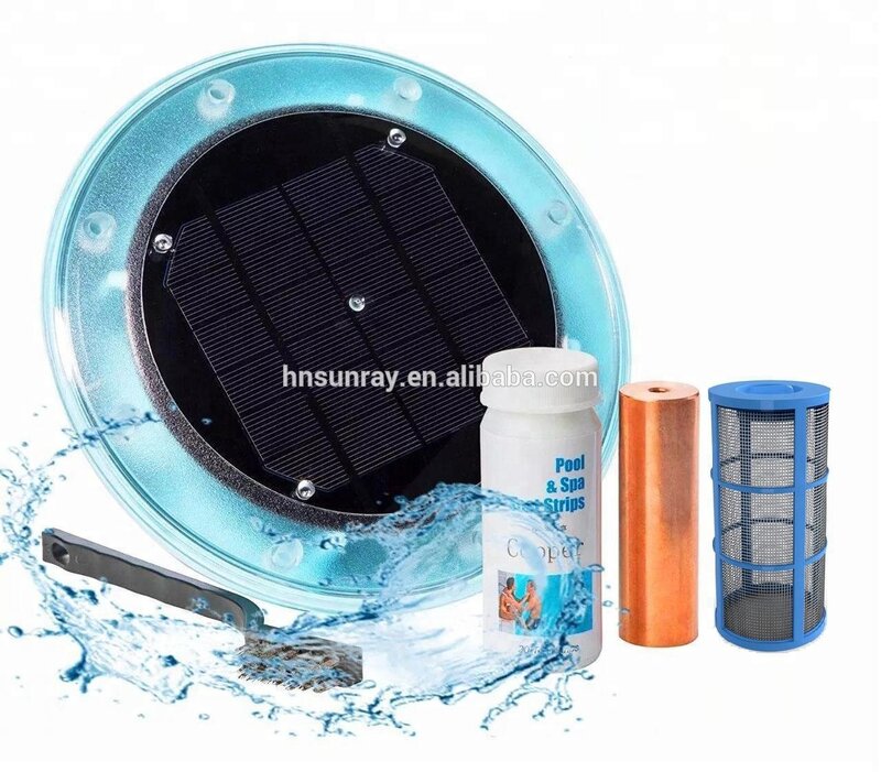 Высокое качество, Сертификация RoHS, бытовой предварительный фильтрационный очиститель для плавания на солнечной батарее