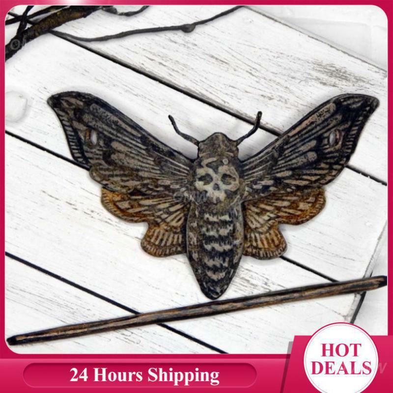 Hairpin Intricately Crafted Hairpin Glamorous Stunning Retro Hairpin With Moth Design Dragon Retro Hairpin Witch Gothic Moth