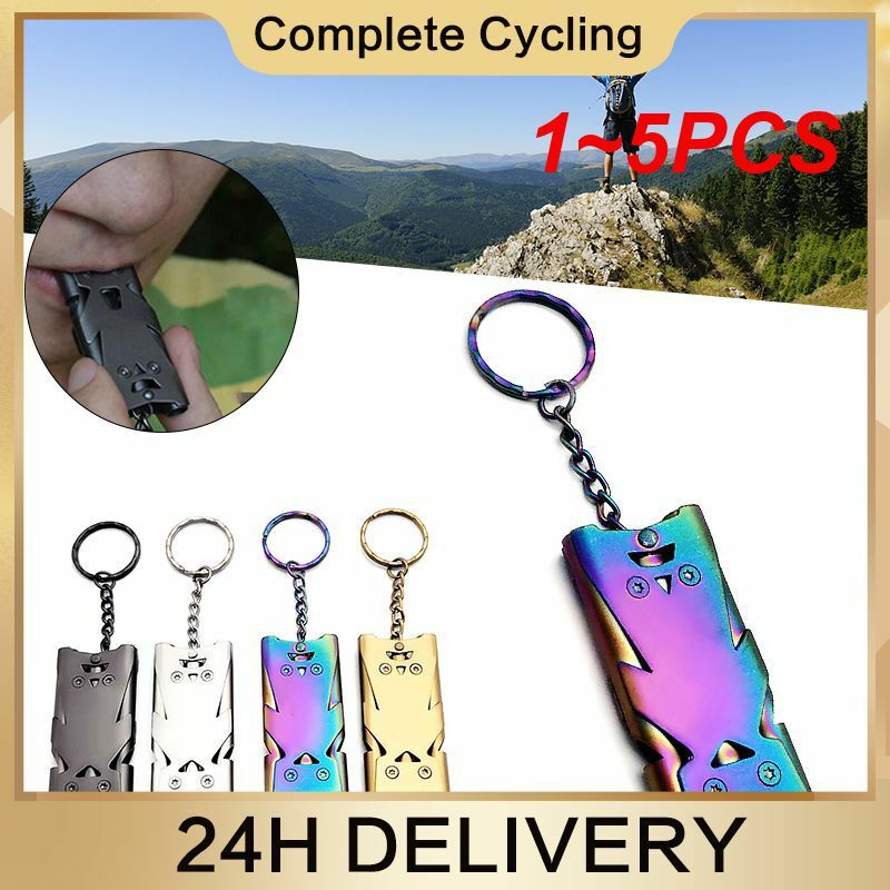 1~5PCS Emergency Whistle Outdoors Survival Camping Equipment Survival Whistle Sharp Whistle