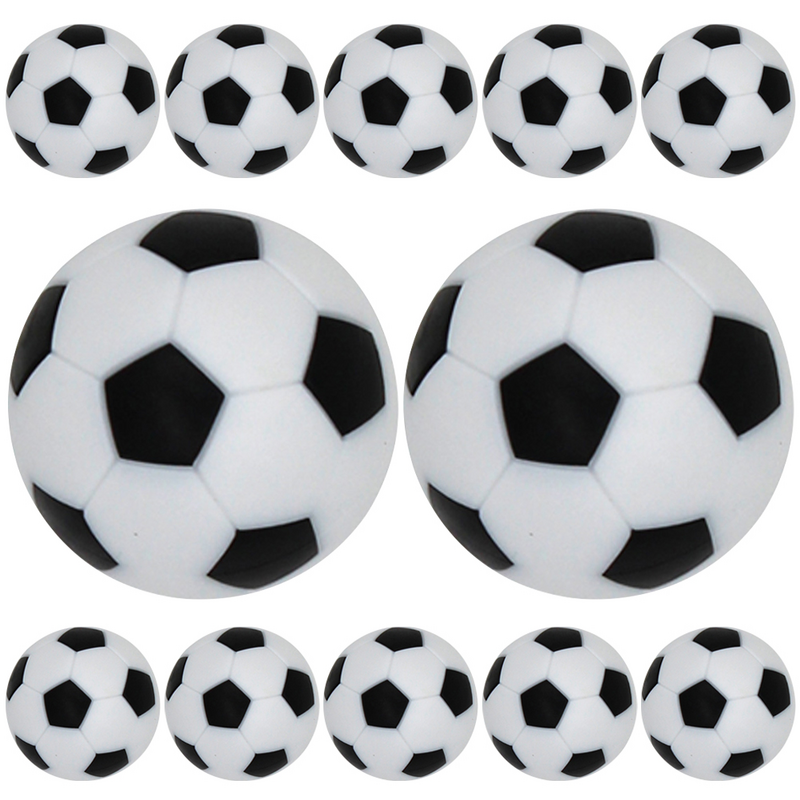 12 pezzi Mini palloni da calcio biliardino calcio sostituzione palloni da calcio palloni da calcio da tavolo