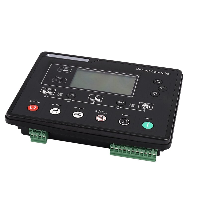 5X 6120U AMF gruppo elettrogeno Controller LCD avvio automatico Genset Ats scatola di controllo terminale pannello di carica alternatore