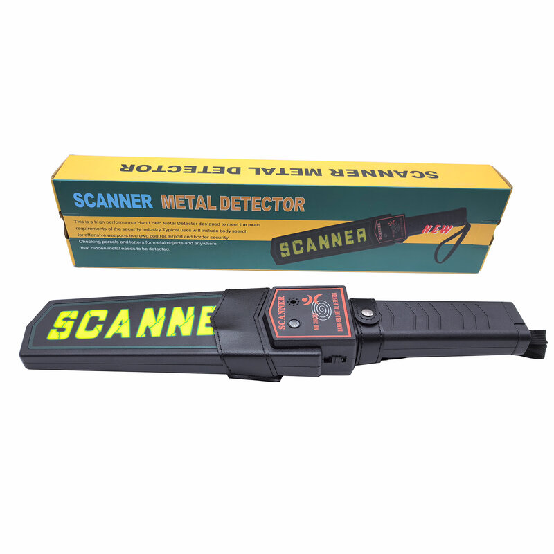 Высококачественный ручной сканер для безопасной идентификации металлических детекторов