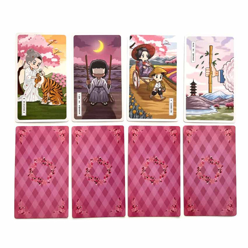 Tarot Sakura Spring, 79 piezas, Ver.2, 12x7cm