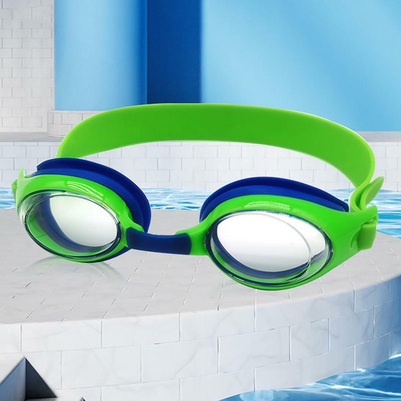 نظارات السباحة للأطفال نظارات السباحة المقاومة للماء لا تسرب نظارات السباحة أساسيات السباحة للكبار الرجال النساء الشباب