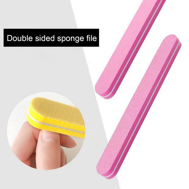 Пилка для ногтей, многоразовая моющаяся губка для снятия лака с ногтей, Полировальный Инструмент