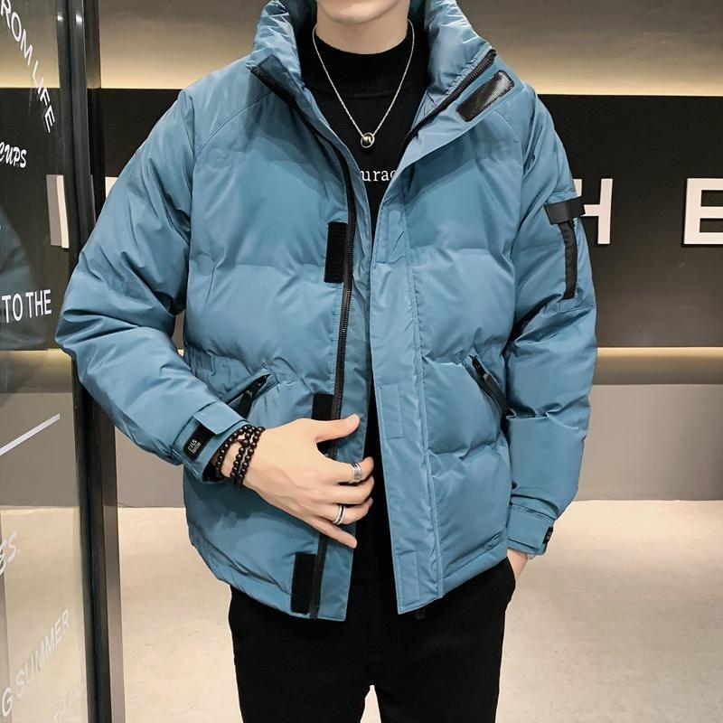 2018 새로운 남성 겨울 재킷 두꺼운 따뜻한 후드 재킷 남성 브랜드 두꺼운 재킷 남성 캐주얼 외투 플러스 M-3Xl