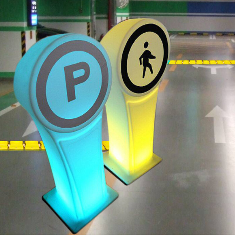 REAQ-señal de carretera LED de seguridad, lámpara indicadora de señalización, reflectante, luces de ingeniería al aire libre para instalaciones de transporte