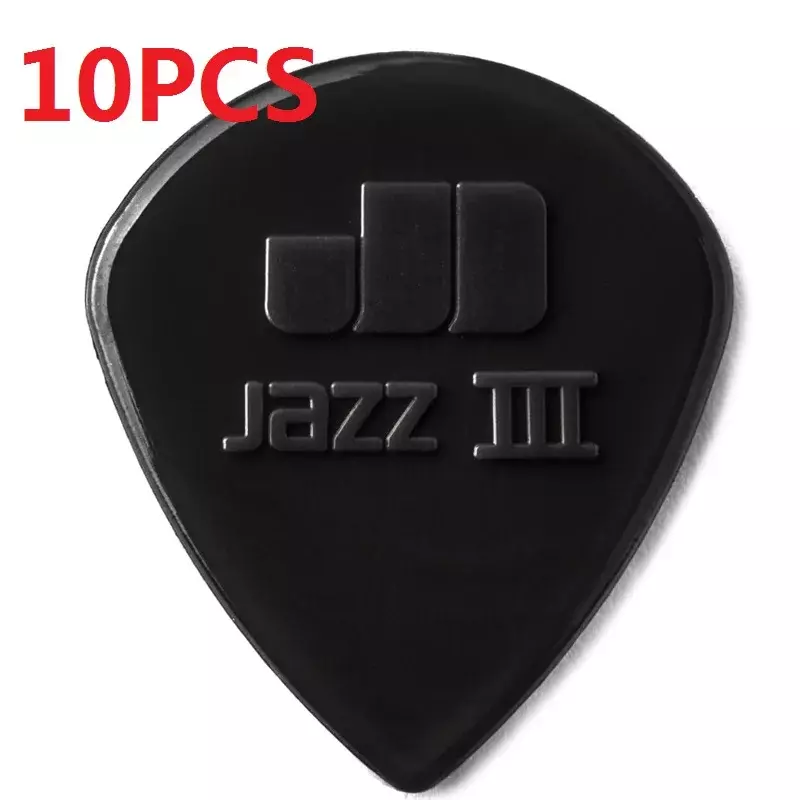 10PCS Dunlop 1,38mm Gitarre Picks Nylon Jazz Gitarre Pick Gitarre Zubehör