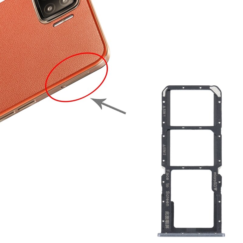Bandeja de tarjeta SIM + bandeja de tarjeta Micro SD para OPPO A73 4G / F17 / A93 4G / A73 5G