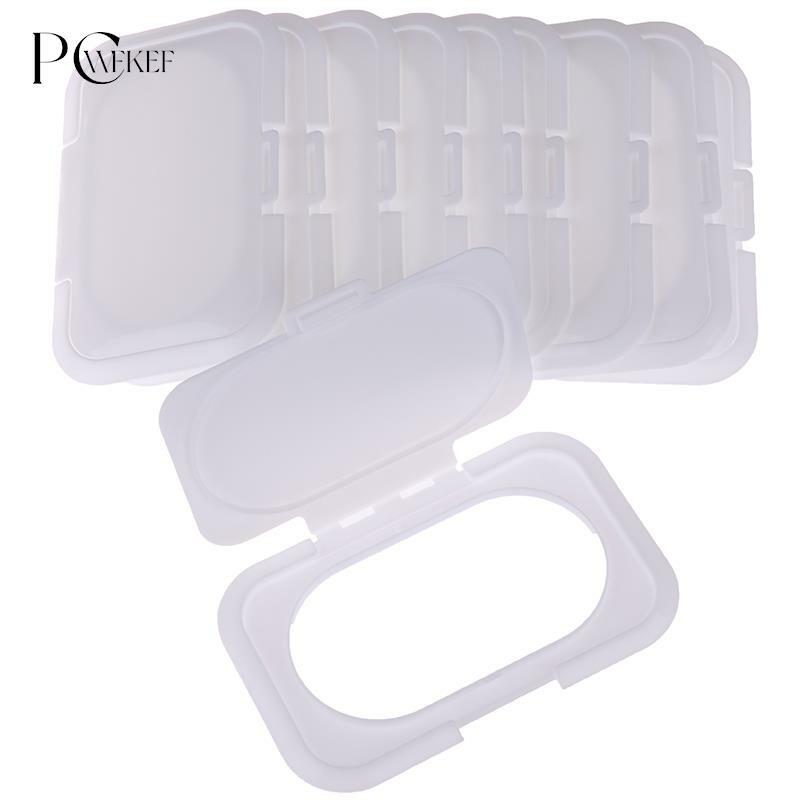 Reusable Wipes Lid Baby Wet Wipes Cover Portable Child Wet Tissues Box Lid Mobile Wipes Wet Paper Lid Useful Tissue Holder Acce