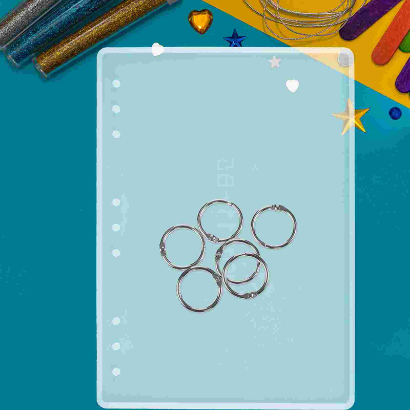 1 Set of Binder Cover Mold Flexible Note Pads DIY Notepad Cover Mold Coil Notebook Mold