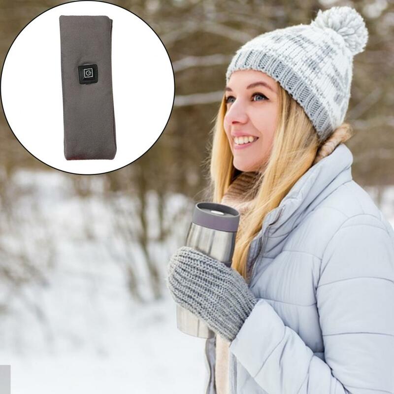 Graphene Heating Scarf Wireless Rechargeable Heating Scarf with Three Gear Adjustment for Safe Intelligent Heat for Winter