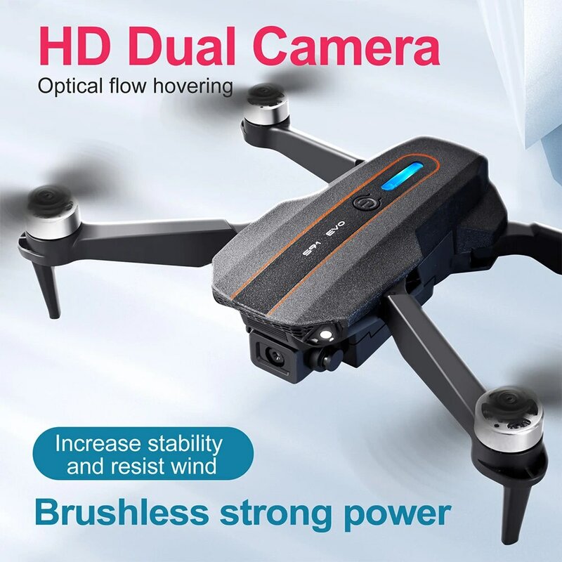 S91 Evo Drone HD doppia fotocamera commutazione remota posizionamento del flusso ottico Hovering Brushless forte resistenza al vento UAV