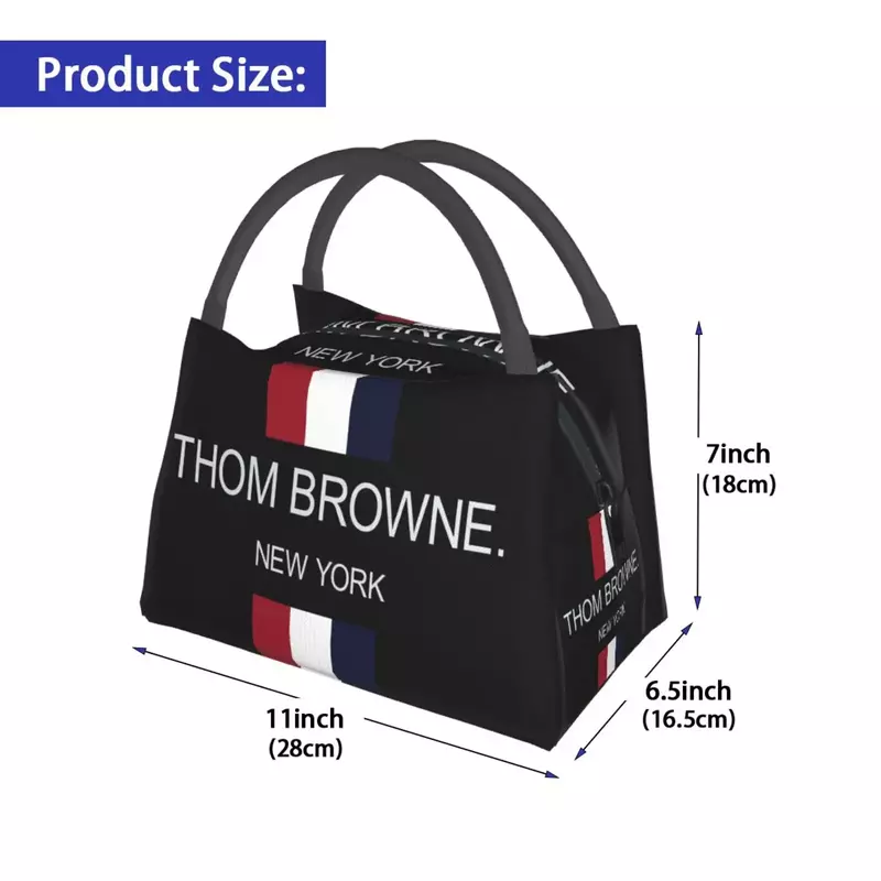 Многоразовые сумки для ланча T-Thom, тоут для офиса, работы, школы, пикника, кемпинга, с теплоизоляцией и консервацией