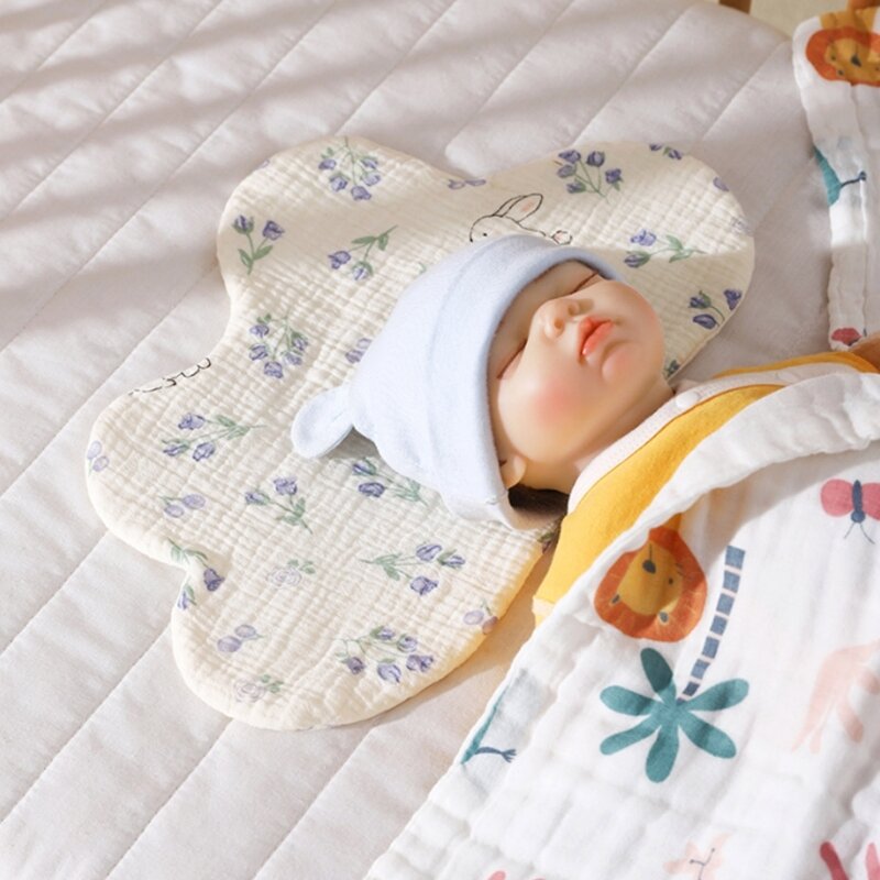 新生児フラット枕ベビー枕通気性 HeadPillow 雲の形の幼児枕