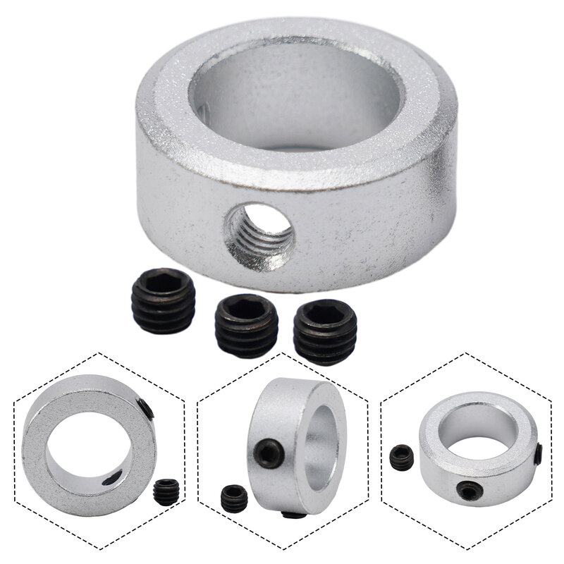 Anti Corrosion Metric Clamp Collars, Solid Steel Shaft Collar, Interchangeable and Durable, Various Sizes Available