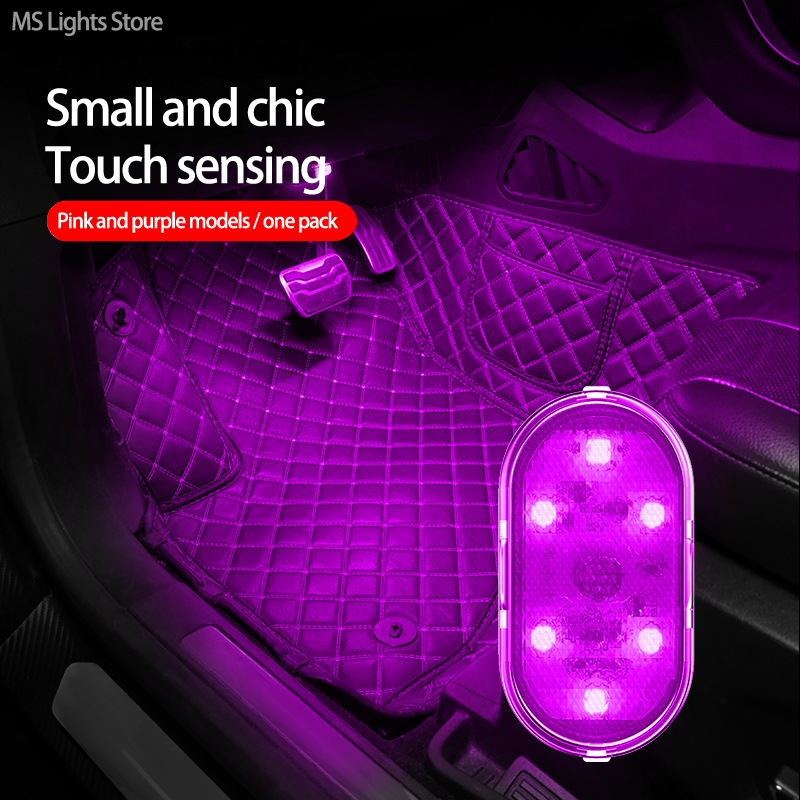 MOSLIGHTING-Car Interior Atmosfera LED Light, Trunk Montada Luz de Teto, Lâmpada de Inspeção, Quarto Night Light
