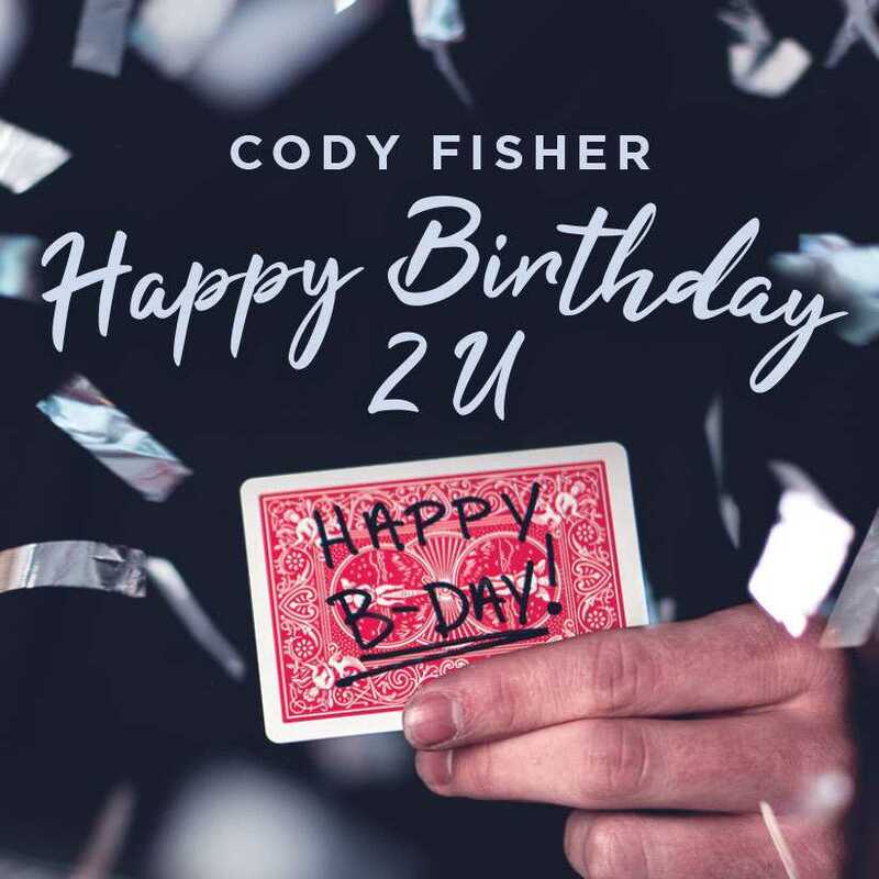 2020 день рождения 2 U от Коди Фишера-волшебные фокусы