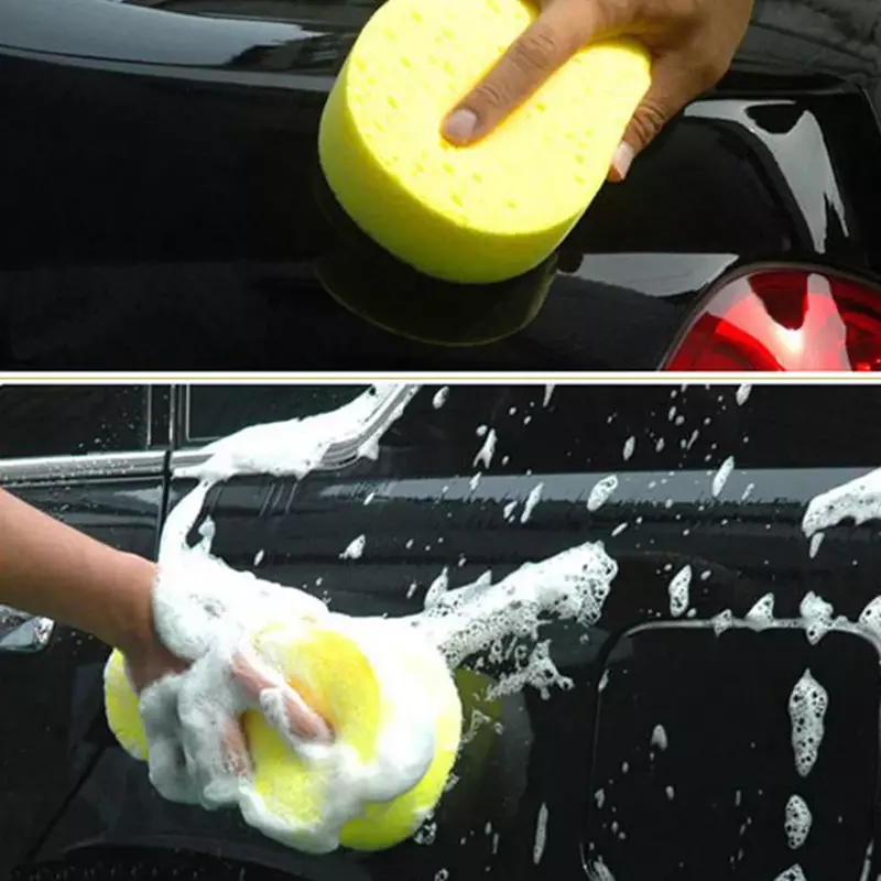 Tahan lama kualitas baik baru spons cuci mobil lap terkompresi untuk pembersih rumah praktis spons