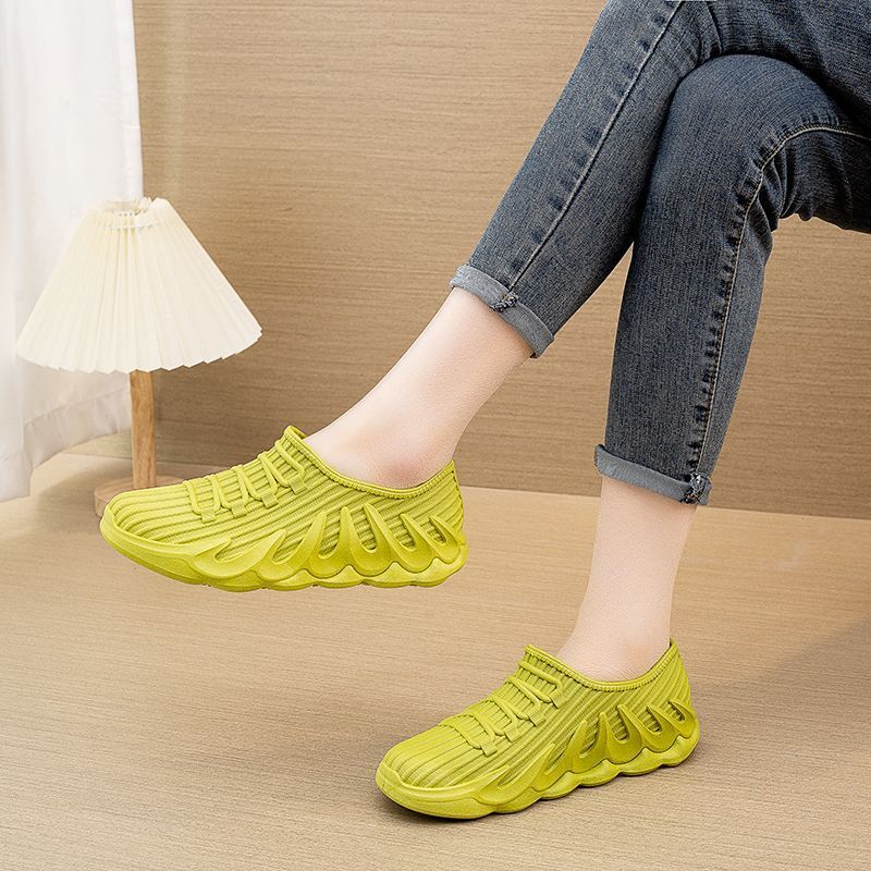 أحذية مطاطية مانعة للإنزلاق للرجال والنساء ، أحذية مطر مقاومة للماء ، خواضون قصيرة ، موضة