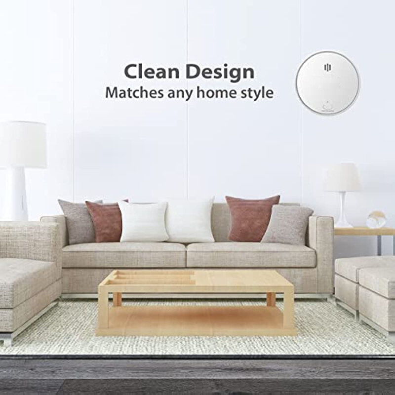 IMOU Smoke Alarm Detector with 85dB Alarm and Hearing Protection Test Button Security Protection Home(Not connected to imou app)