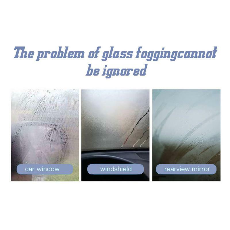 Auto Defogger Spray Windscherm Defogger 100Ml Antifogging Agent Auto Glasreiniger Voor Buiten En Interieur Auto Glas En