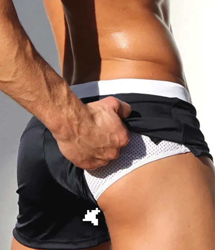 Swim Shorts Swim Trunks for Men Drawstring Mesh Lining Elastic Waist Breathable Quick Dry Board Shorts to Beach Pool Summer Male
