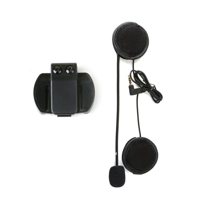 EJEAS V6 PRO casco intercomunicador clip 3,5mm micrófono altavoz auriculares para Vnetphone V4 motocicleta Bluetooth interfono