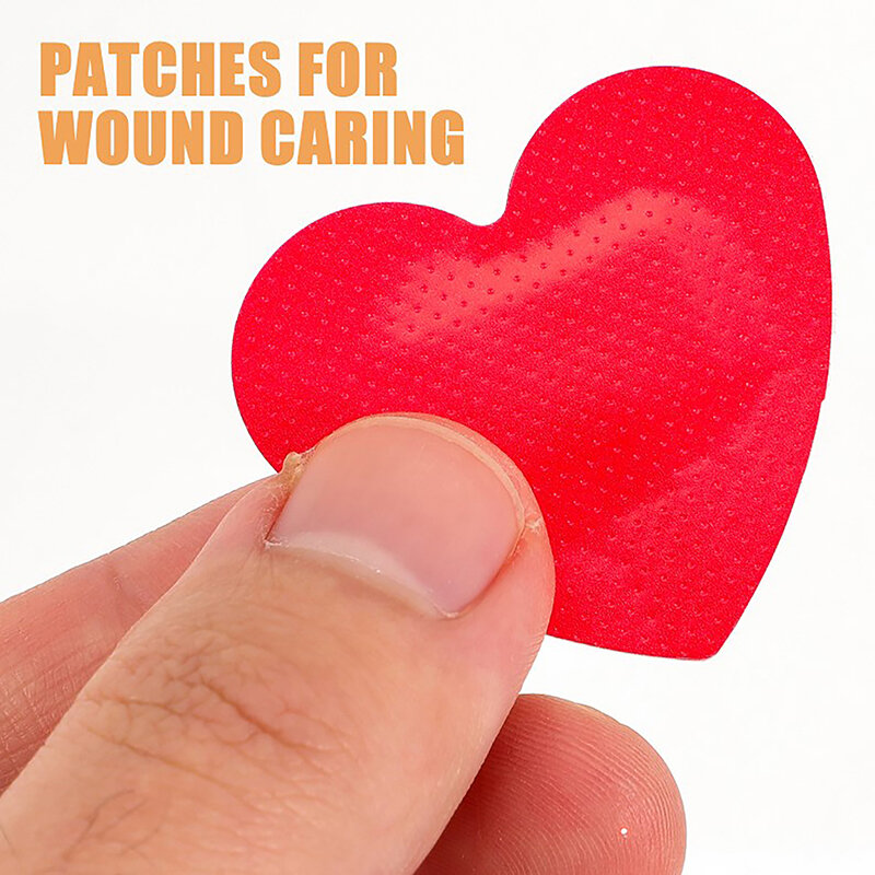 Opatrunek na hydrokoloid bandaż w kształcie serca samoprzylepne plastry na rany w kształcie serca z pierwszej pomocy