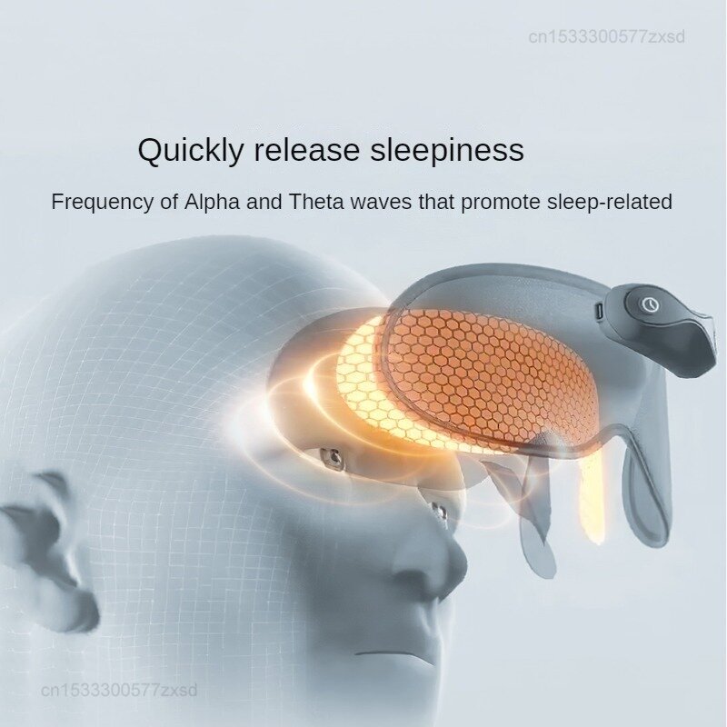 Маска для глаз Xiaomi KULAX графеновая с подогревом, расслабляющая светящаяся маска для сна с полным затенением, домашняя помощь для сна