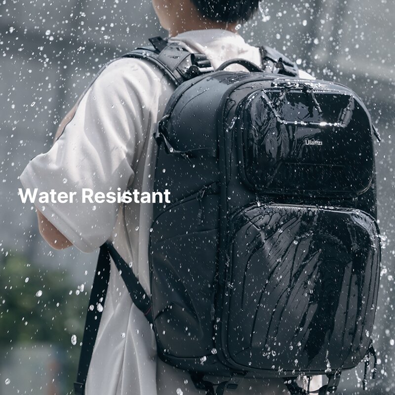 Ulanzi-mochila de cámara BP10, bolsa de hombro resistente al agua para fotografía, gran capacidad de almacenamiento de viaje, 35L