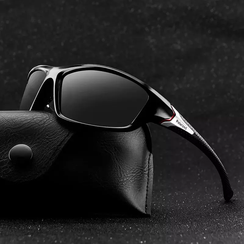 2024 Unisex uv400 polarisierte Fahr sonnenbrille für Männer polarisierte stilvolle Sonnenbrille männliche Brille Brillen