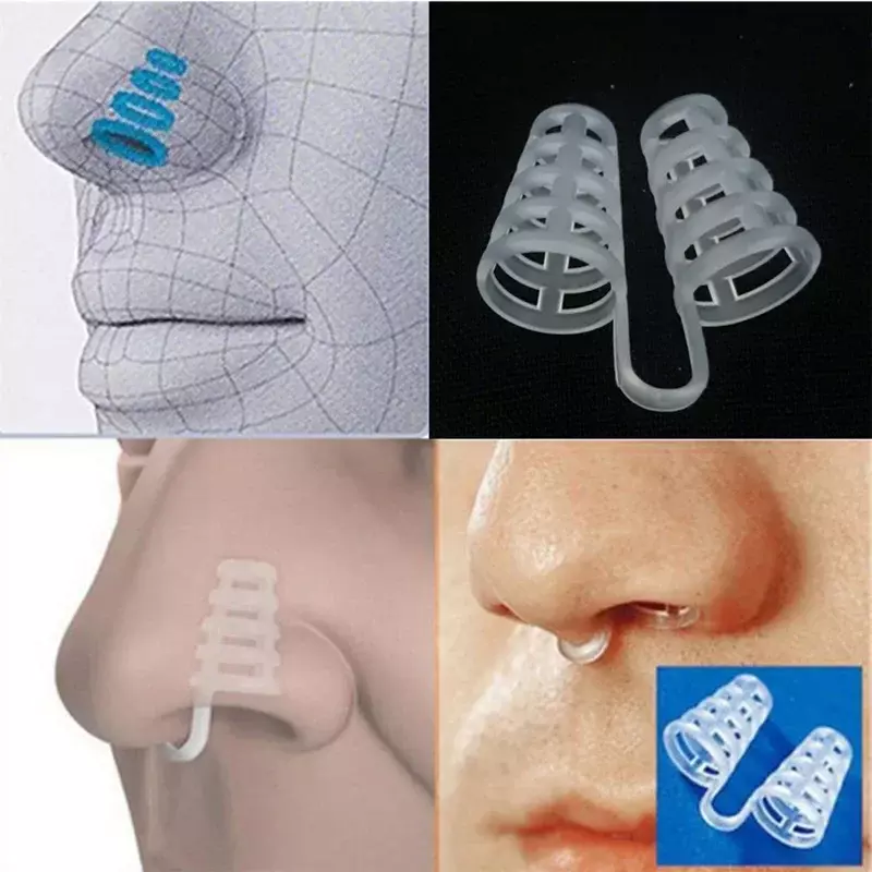 Dilator hidung Anti dengkur, alat bantu tidur penghilang sumbatan, kerucut penghenti dengkuran, dilator hidung