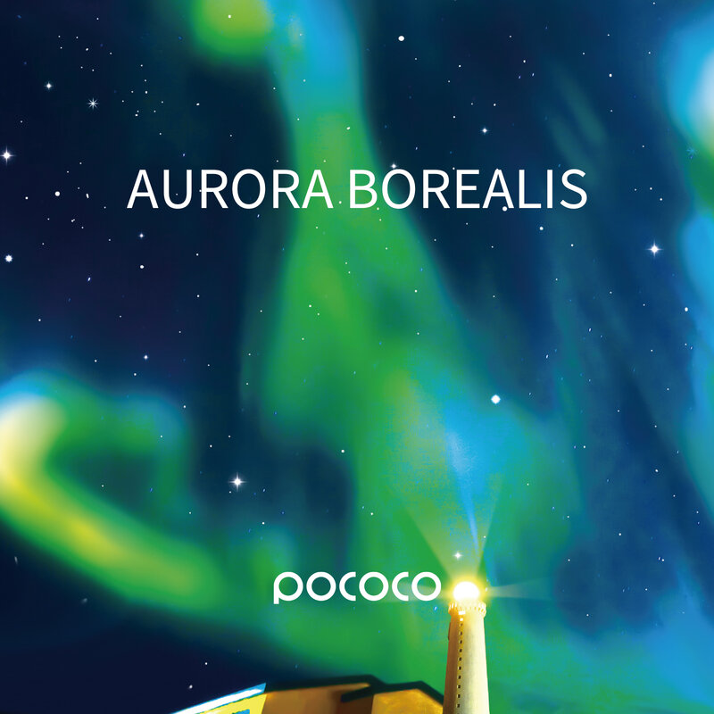 Aurora e Deep Sea-Discos para Projetor POCOCO Galaxy, 5K Ultra HD, 6 PCs, Sem Projetor