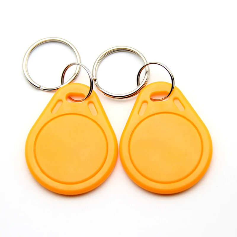 10/20pcs Dellon Entrance 13.56 Mhz Block 0 Sector ISO14443A Rewritable RFID M1 S50 UID Changeable Card Tag Keychain Keyfob