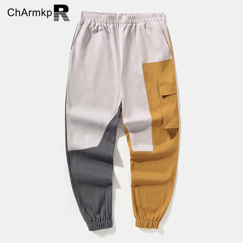 Лето 2024, мужские повседневные брюки ChArmkpR, Длинные Модные свободные брюки, Мужская одежда, уличная одежда