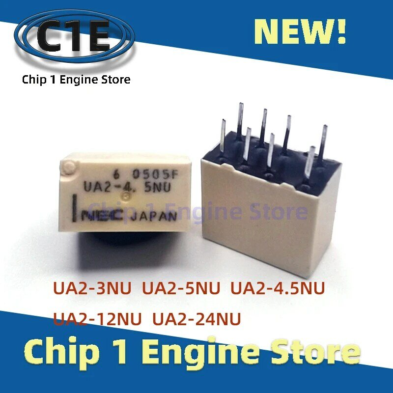 5PCS new&original  signal relay UA2-4.5NU UA2-12NU